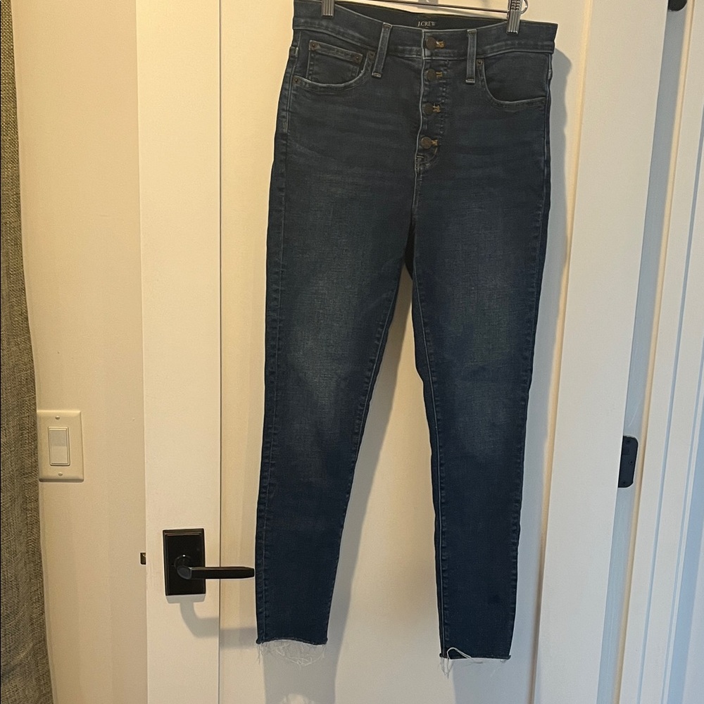 J. Crew Dark Blue Skinny Jeans